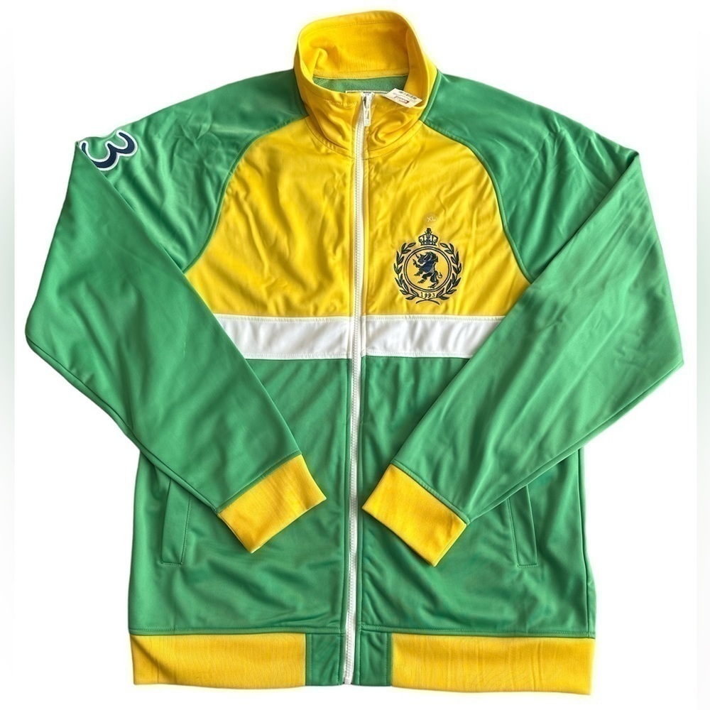 Ecko Unlimited Crown Lion Zip Up Jacket Size XL NWT
